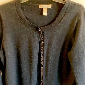 Banana Republic extra fine merino cardigan XL